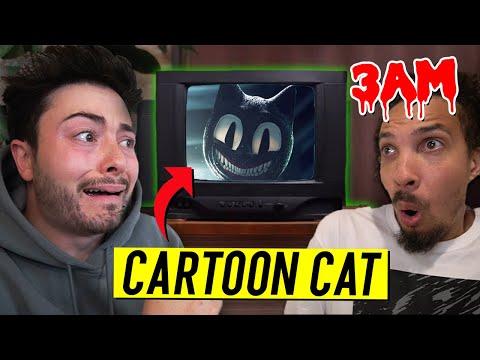 DO NOT WATCH 10 CARTOON CAT SIGHTINGS IN REAL LIFE AT 3 AM!! (SCARY) thumbnail