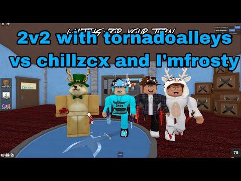 Murder Mystery 2 2v2 With @tornadoalleys1615 Against @Chillz-MM2 And @ykchase thumbnail