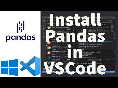 How To Install Pandas in Visual Studio Code on Windows 11 thumbnail