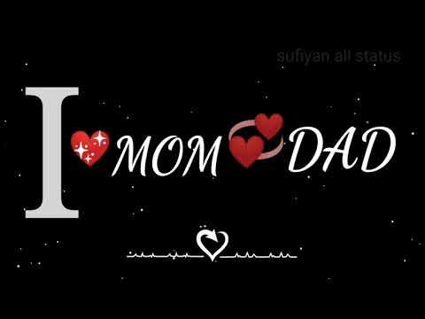I love  mom dad || I love you mom dad||new song status video ❤️❤️ thumbnail
