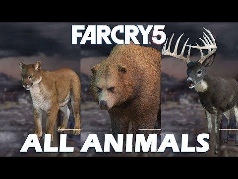 Far Cry 5 All Animals & Fish Locations (Been There, Done That Trophy / Achievement Guide) thumbnail