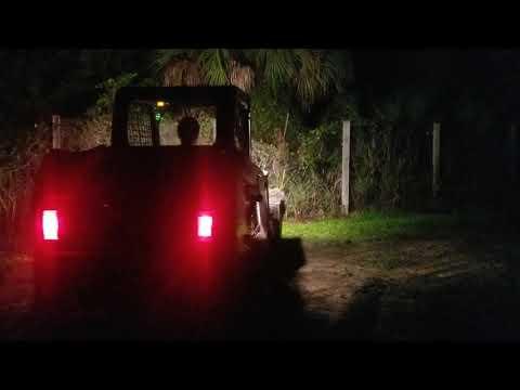 Me driving a Skid Steer for the first time (at night) thumbnail