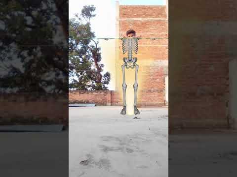 Ye Karke Dikhao!! 😱 Skeleton VFX Video - #VfxIndia #vfx #shorts thumbnail