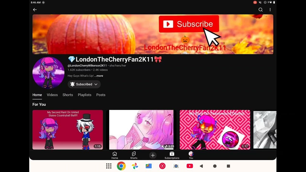 Channel Banner