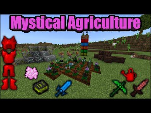 Mystical Agriculture Addon Minecraft PE (MCPE) Bedrock Edition Mod thumbnail