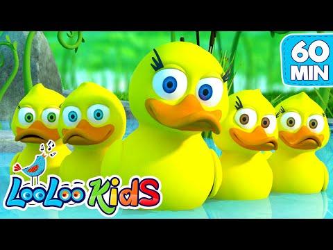 Five Little Ducks - Great Songs for Children | LooLoo Kids thumbnail
