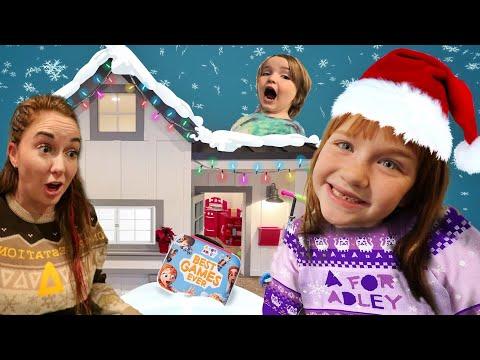 WiNTER WORKSHOP is BACK!!  Adley & Niko made surprises for you! Mom is The Boss! Merch Delivery Dad thumbnail