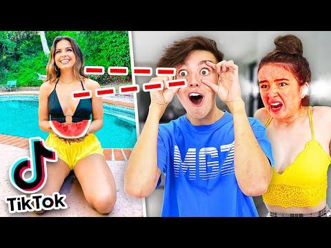 EYE TRACKER Challenge vs TIKTOK GIRLS! w/Girlfriend thumbnail
