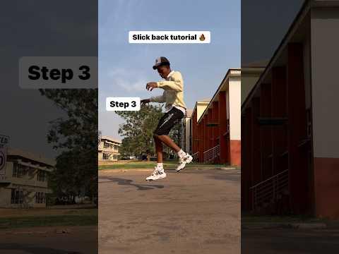 Slick back tutorial ‼️🔥 #slickback #tutorial #jubislide #viralchallenge #trending #shortsfyp #dance thumbnail