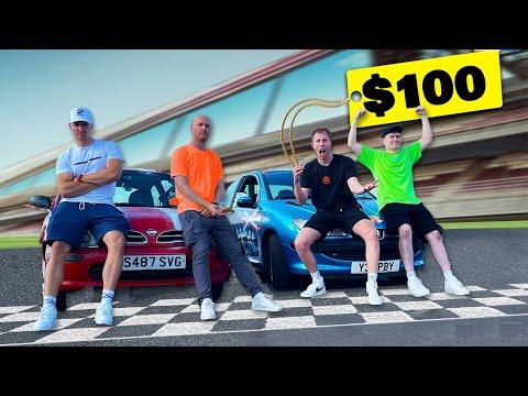 CHEAP $100 YOUTUBER CAR RACE (FINAL) thumbnail