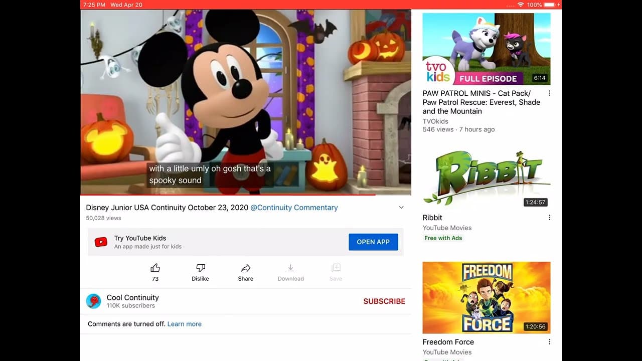 Channel Banner