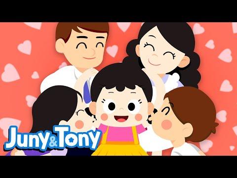 Families | I Love My Family | Family Songs | Kids Songs | Nursery Rhymes | JunyTony thumbnail