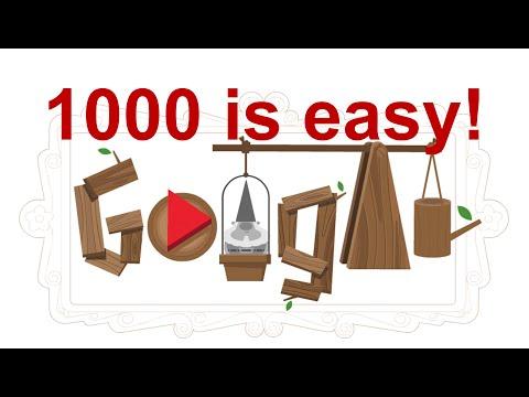 Google doodle Garden Gnomes - Tips to easily pass 1000 thumbnail
