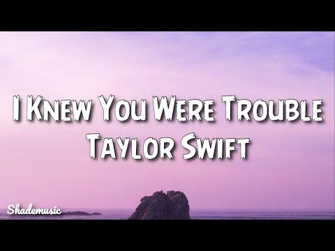 Taylor Swift - I Knew You Were Trouble (Lyrics) thumbnail