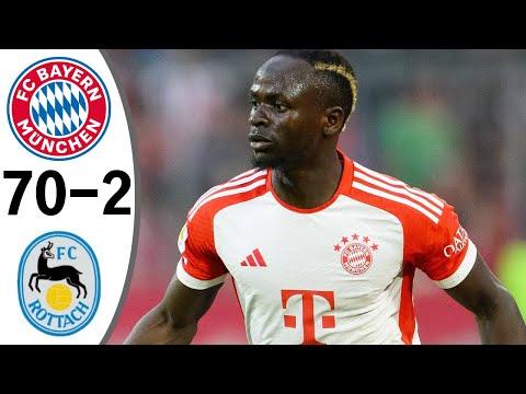 Bayern Munich vs Rottach Egern 70-2 - All Goals & Highlights (Last Matches) thumbnail