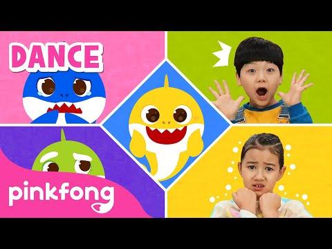 [4K] If Sharks Are Happy | Dance Along | Kids Rhymes | Let's Dance Together! | Pinkfong Songs thumbnail