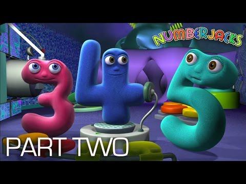 Numberjacks Episode Compilation | Part Two thumbnail