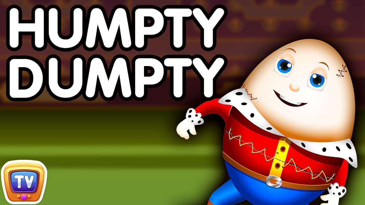 Humpty Dumpty Nursery Rhyme - Learn From Your Mistakes!