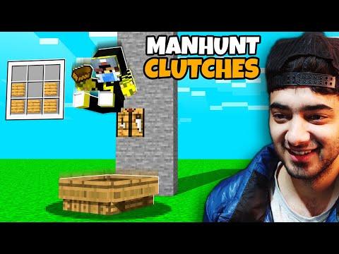 Recreating Epic Manhunt Clutches in Minecraft thumbnail
