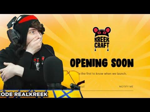 KreekCraft LEAKS NEW MERCH STORE LIVE! thumbnail