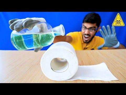 Never Put Powerful Acid On Toilet Paper | तुरंत खेल खतम | Do Not Try thumbnail