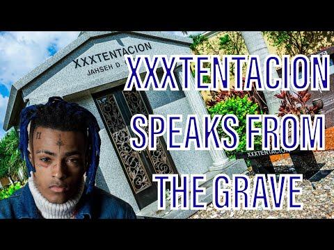 XXXTENTACION GHOST SPEAKS TO ME FROM HIS GRAVE (ghost caught on camera at cemetery) thumbnail