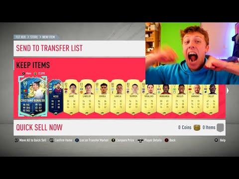 TOTS MESSI & RONALDO IN THE SAME PACK!! - FIFA 20 thumbnail