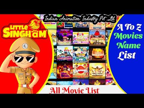 Little Singham - All Movies List | A To Z Movies Name List | Indian Animation| #littlesingham thumbnail