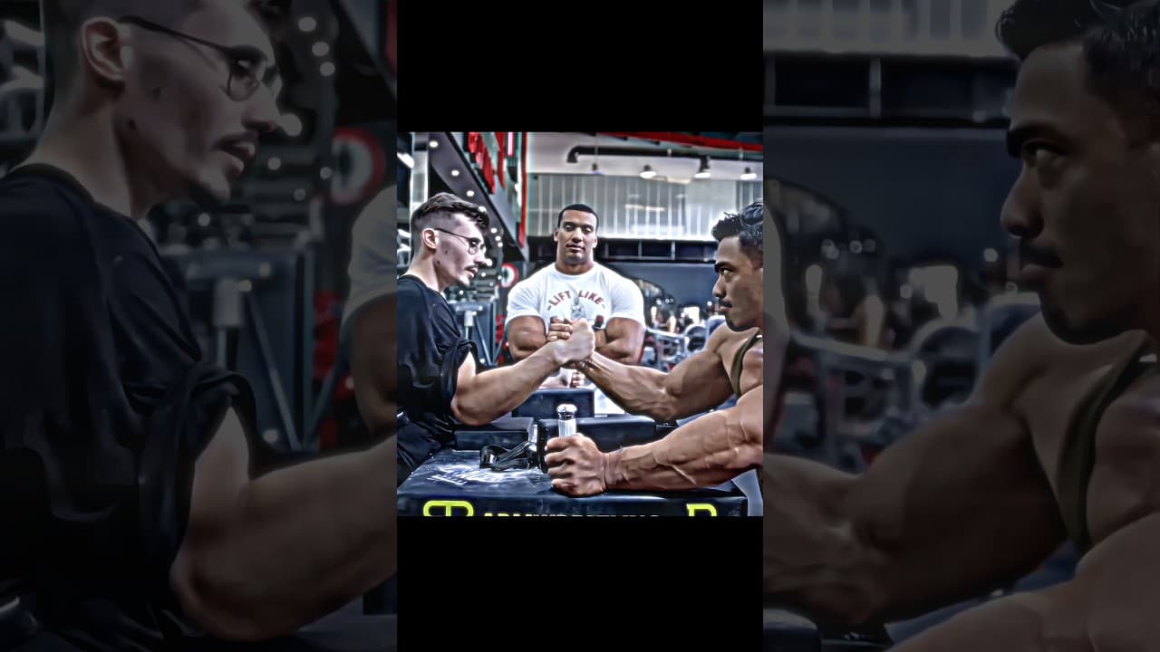 The SECRET to Super Human strength ๐คฏ #armwrestling