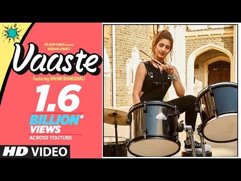 Vaaste Song: Dhvani Bhanushali, Tanishk Bagchi | Nikhil D'Souza | Bhushan Kumar | Radhika R, Vinay S thumbnail