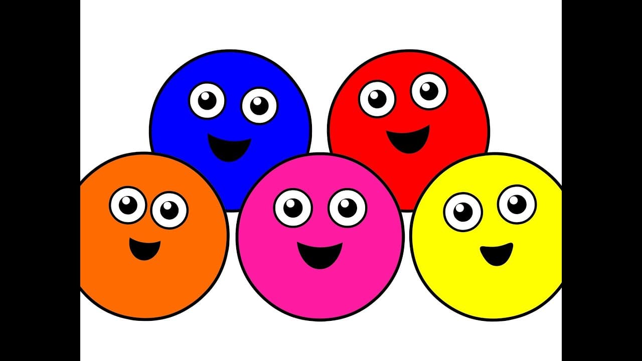 "Color Songs Collection Vol. 1" - Learn Colors, Teach Colours, Baby Toddler Preschool Nursery Rhymes