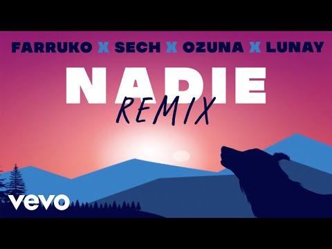 Farruko, Ozuna, Lunay - Nadie (Remix - Official Lyric Video) ft. Sech, Sharo Towers thumbnail