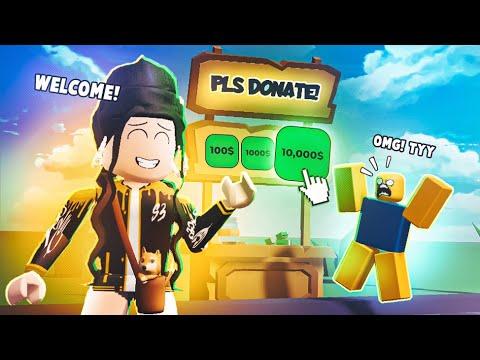 LIVE🔴) GIVING SUBSCRIBERS ROBUX IN PLS DONATE (PLS DONATE LIVE) 