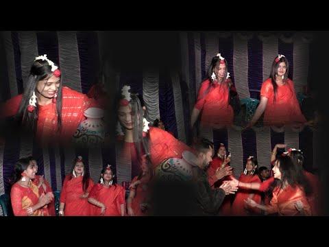 Yerra Yerrani Rumalu Gatti Wedding Dance | 2025 Latest Folk Song | Moni video media thumbnail