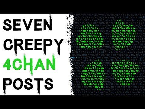 7 TRUE CREEPY AND DISTURBING 4CHAN POSTS (Creepy Countdown) thumbnail