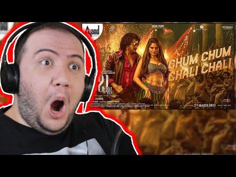 KANNADA FIRE! Kabzaa Reaction - Chum Chum Chali 🔥 | Tanya Hope, Upendra, Sudeepa | Ravi Basrur thumbnail