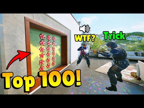 TOP +100 FUNNIEST FAILS & RANDOM MOMENTS IN RAINBOW SIX SIEGE thumbnail