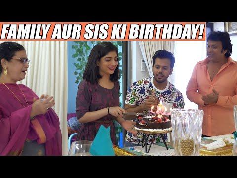 FAMILY AUR SIS KI BIRTHDAY..!! thumbnail