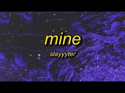 Slayyyter - Mine (TikTok Remix) Lyrics | excuse me has anybody seen white rabbit thumbnail