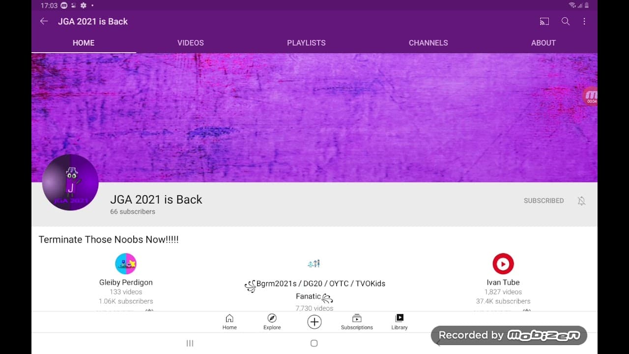 Channel Banner