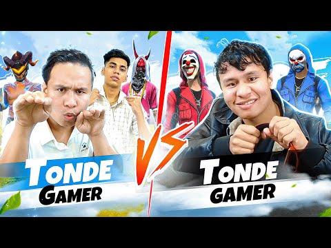 It's Tonde Gamer Vs Tonde Gamer 😵 CS Gameplay After 2000 Years 😂 Free Fire Max thumbnail