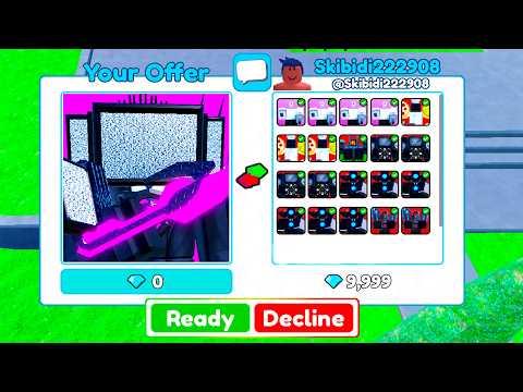 Trading the RAREST UNIT in Toilet Tower Defense thumbnail