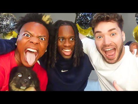 Kai Cenat & Adin Ross Surprise Speed For His Birthday! thumbnail