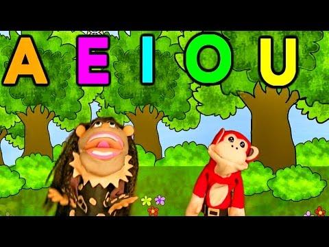 La Canción de las Vocales | A E I O U | El Mono Sílabo | Educación Infantil | Lunacreciente thumbnail