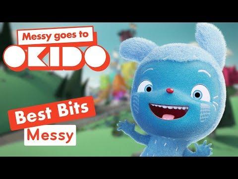 MESSY'S BEST BITS 🤩 | Compilation 🎥 | Messy Goes To OKIDO | Cartoons For Kids thumbnail