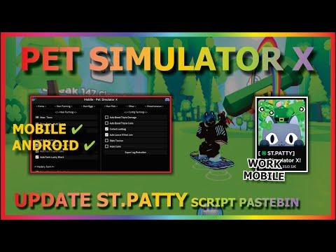 PET SIMULATOR X (WORK UPDATE) – ScriptPastebin