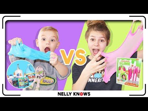 Store Bought VS Homemade Slime | Can Store Bought Be Easier to Make Than HomeMade Slime? thumbnail
