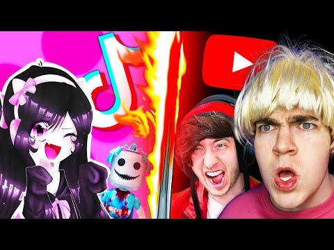 YOUTUBERS VS. TIKTOKERS: THE FINAL BATTLE 🔴🔥 thumbnail