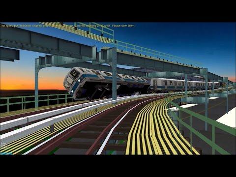 OpenBVE HD Troll: NYC Subway Pre-GOH R44 Luminator Flip-dot Fung Wah Bus M Train thumbnail