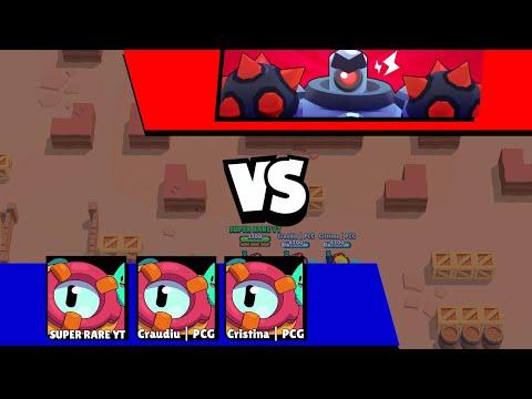 Triple Otis Brawler in Boss Fight !!! Brawl stars boss fight thumbnail